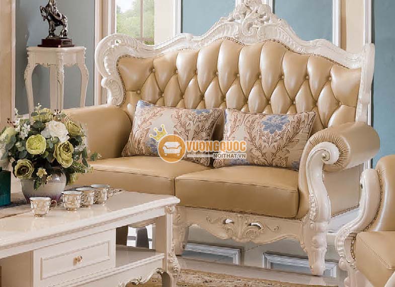 bộ ghế sofa phòng khách cổ điển GDA919S